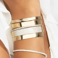 The Last Line Baguette Cuff