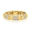 The Last Line Bamboo Pavé Ring