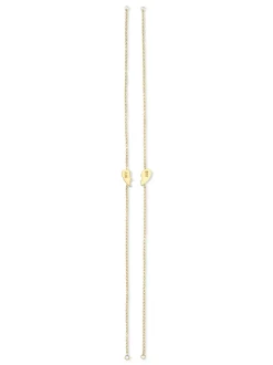 The Last Line Best Friend BFF Heart Bracelet Set