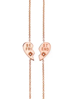 The Last Line Best Friends Heart Bracelet Set