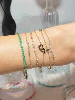 The Last Line Best Friends Heart Bracelet Set