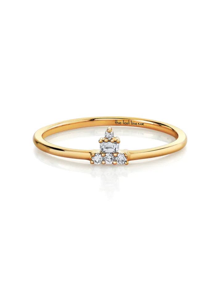The Last Line Bestie Baguette Birthday Cake Ring