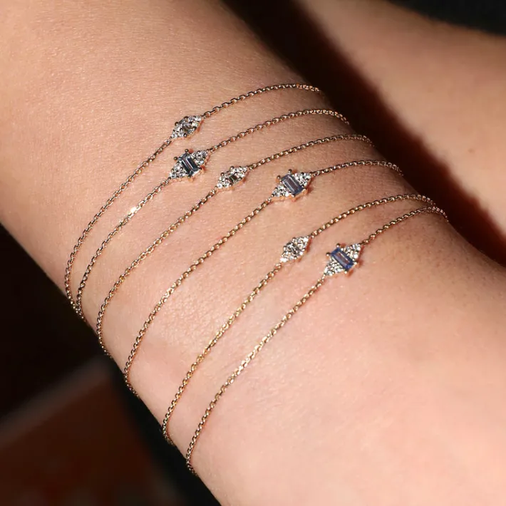 The Last Line Bestie Baguette Bracelet