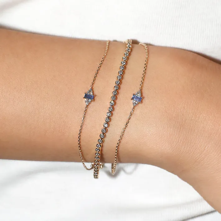 The Last Line Bestie Baguette Bracelet
