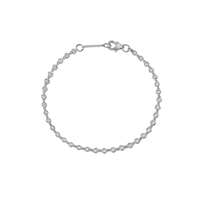 The Last Line Bezel Link Bracelet