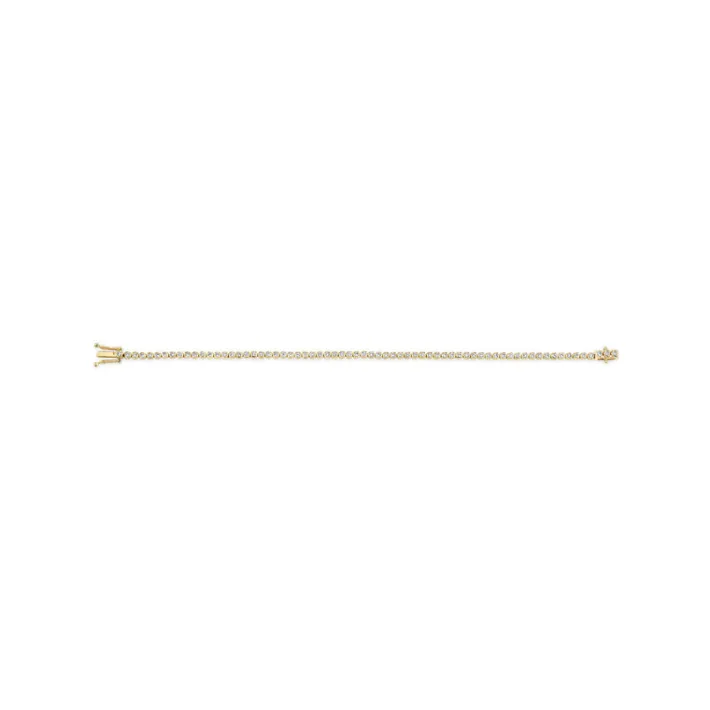 The Last Line Bezel Tennis Bracelet
