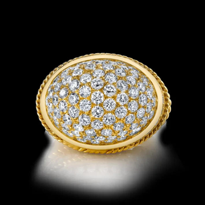 The Last Line Bombe Cocktail Ring