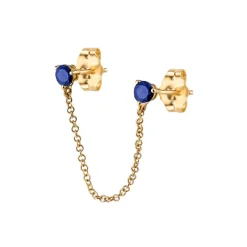 The Last Line Connected Stud Earring