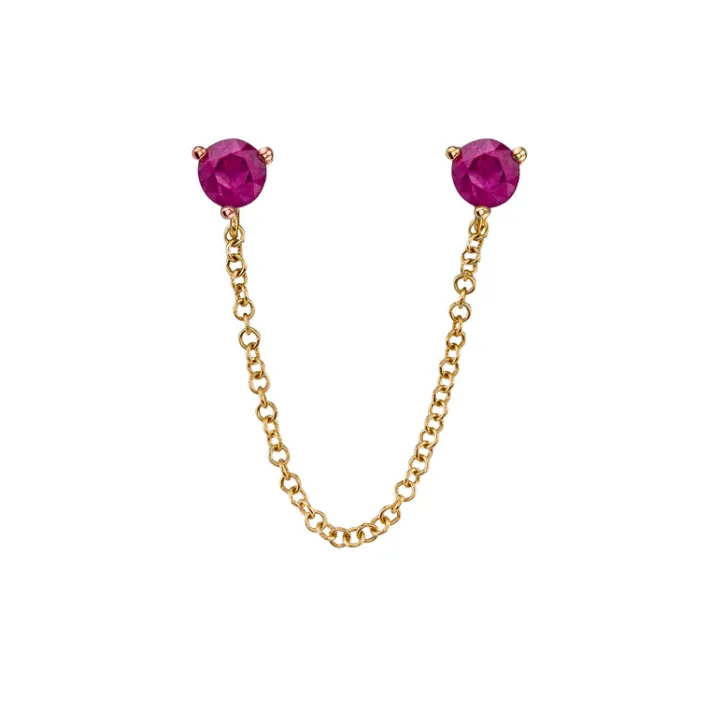 The Last Line Connected Stud Earring
