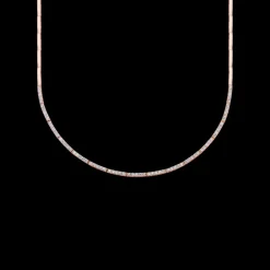 The Last Line Crescent Eternity Necklace
