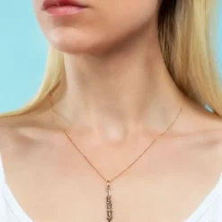 The Last Line Custom Letter Pendant