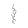 The Last Line Custom Lettering Earring