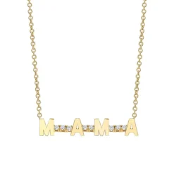 The Last Line Custom Mini Personalized Tennis Necklace