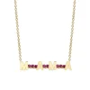 The Last Line Custom Mini Personalized Tennis Necklace