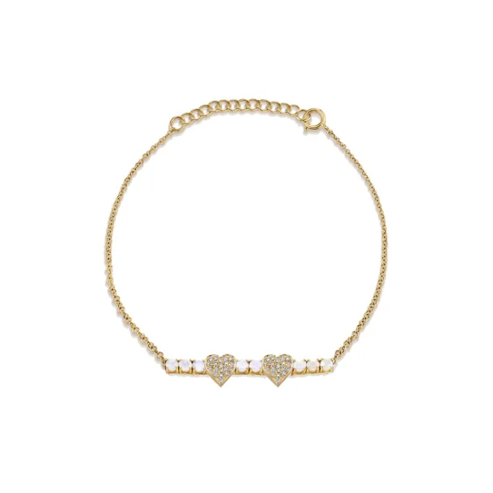 The Last Line Custom Mini Personalized Tennis Bracelet
