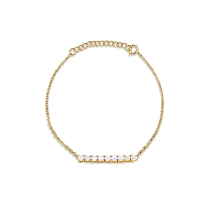 The Last Line Custom Mini Personalized Tennis Bracelet