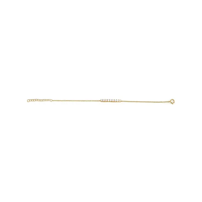 The Last Line Custom Mini Personalized Tennis Bracelet