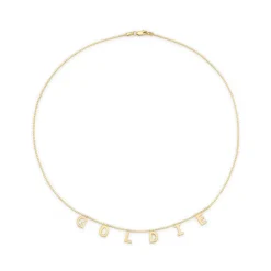 The Last Line Custom Name Necklace
