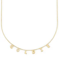 The Last Line Custom Name Necklace