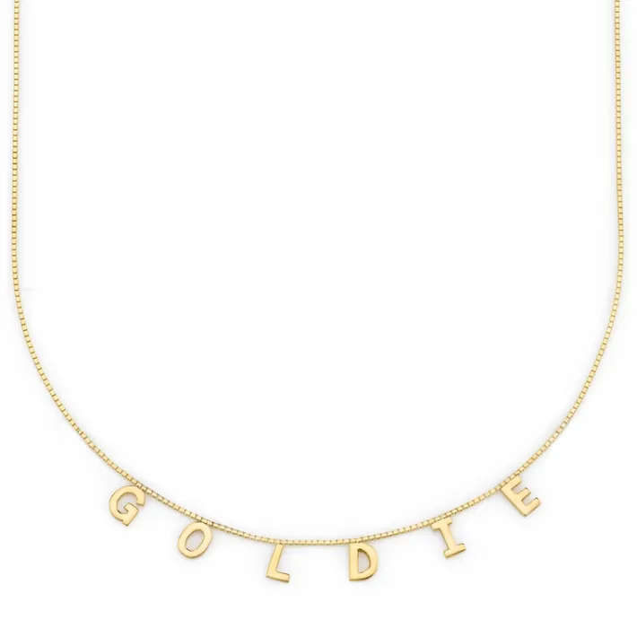The Last Line Custom Name Necklace