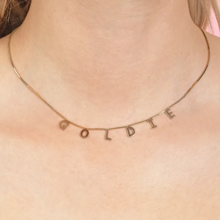 The Last Line Custom Name Necklace
