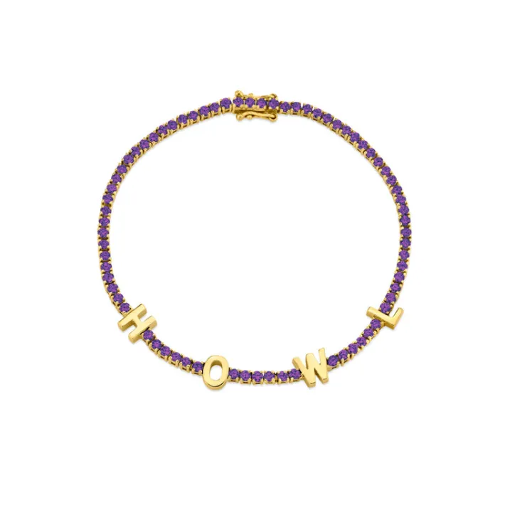 The Last Line Custom The Perfect Personalized Tennis Bracelet