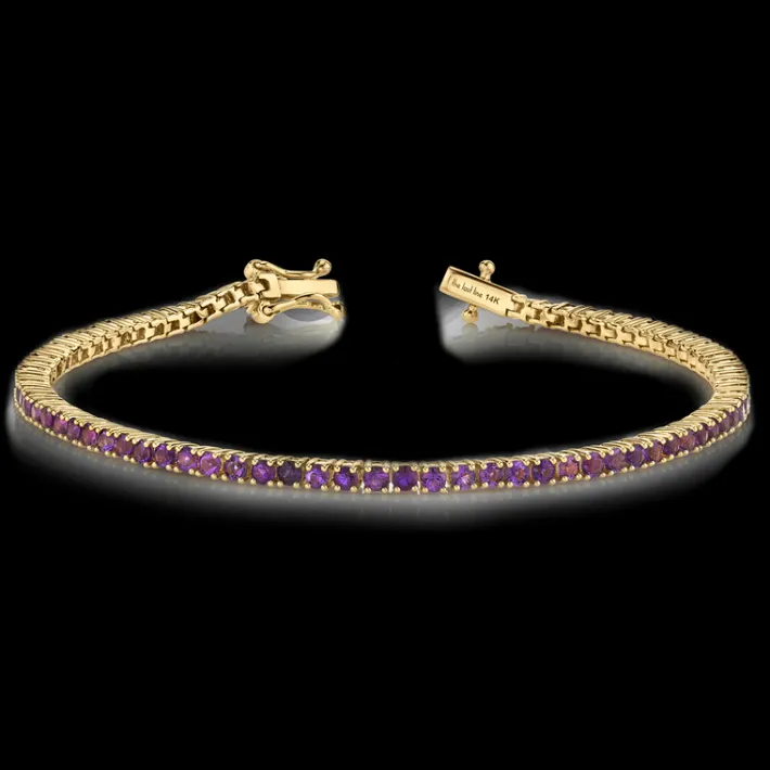 The Last Line Custom The Perfect Personalized Tennis Bracelet