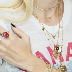 The Last Line Custom Zodiac Love Necklace