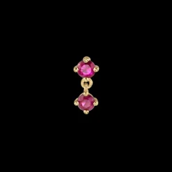 The Last Line Double Droplet Stud