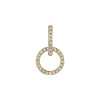 The Last Line Double Hoop Earring