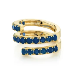 The Last Line Double Twist Ring