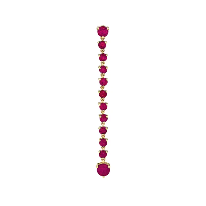 The Last Line Drop Chain Earring