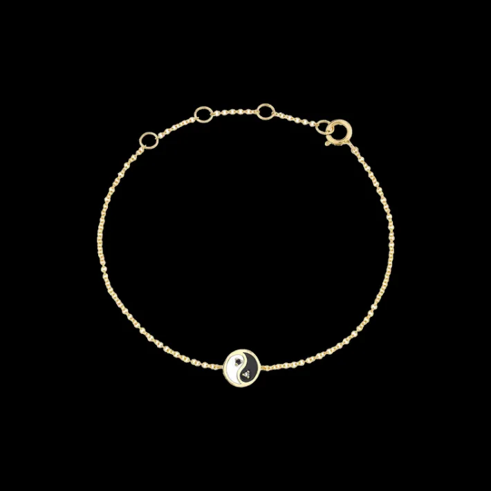 The Last Line Enamel Charm Bracelet