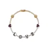 The Last Line Enamel Love Tennis Bracelet