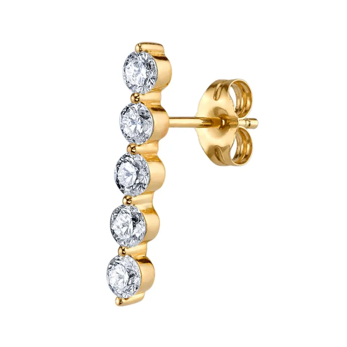 The Last Line Five Stud Earring