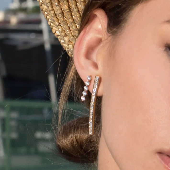 The Last Line Five Stud Earring