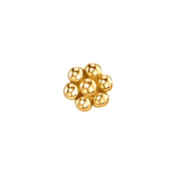 The Last Line Flower Stud Earring