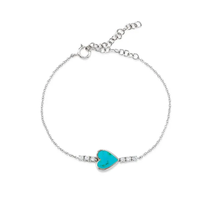The Last Line Heart Bracelet