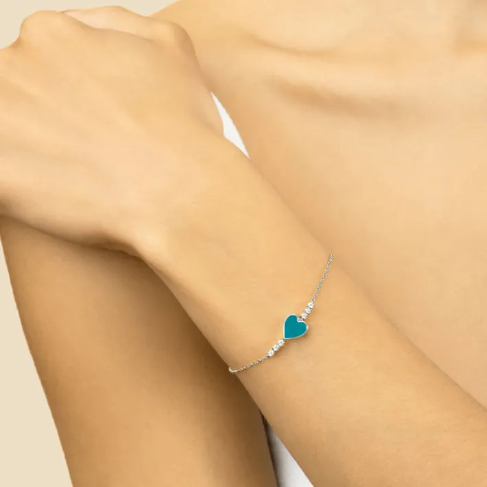 The Last Line Heart Bracelet