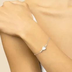 The Last Line Heart Bracelet