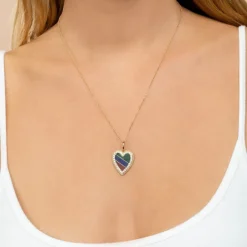 The Last Line Heart Pendant