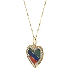 The Last Line Heart Pendant