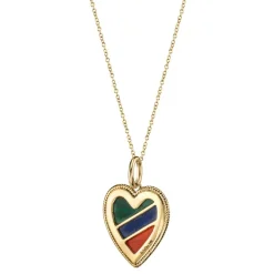 The Last Line Heart Pendant