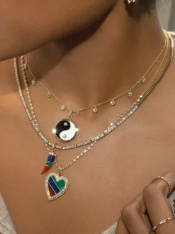 The Last Line Heart Pendant