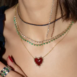 The Last Line Heart Twist Necklace