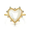 The Last Line Heart Twist Ring
