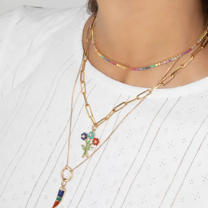The Last Line Horn Pendant