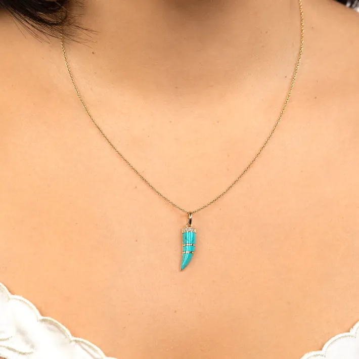 The Last Line Horn Pendant