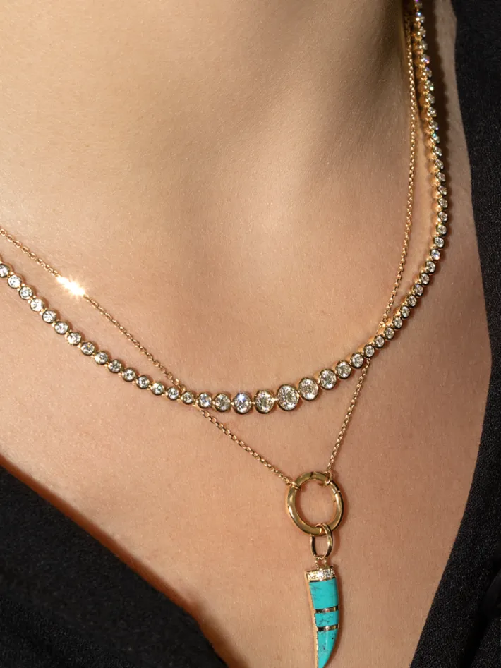 The Last Line Horn Pendant