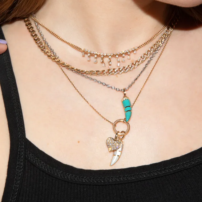 The Last Line Horn Pendant